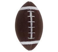 5Pz Palloni Gonfiabili Rugby in PVC Marrone Scuro Per Bambini E