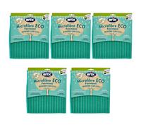 5pz Panno pavimenti microfibra eco doppia trama 45 x 50 Arix