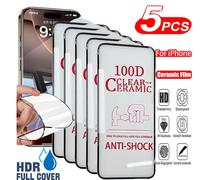 5pz Pellicola Privacy Ceramica Per iPhone honor Samsung Pixel Oppo redmi realme