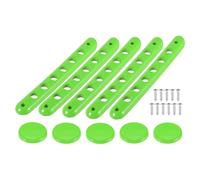 5pz Porta Afferra Maniglia Nastro Taglia con Spingi Pulsante Coperchio Verde