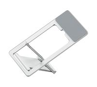 5Pz Porta Smartphone E Tablet Scrivania in Argento Multifunzione