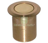 5PZ POZZETTO A MOLLA X ASTA CREMONESE OTTONE LUCIDO MM 22: