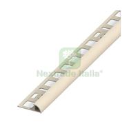 5PZ PROFILO AD ANGOLO JOLLY PVC BEIGE MM. 8X2,5 MT.: