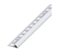 5PZ PROFILO AD ANGOLO JOLLY PVC Grigio mm. 8x2,5 mt.