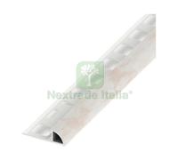 5PZ PROFILO AD ANGOLO JOLLY PVC ROSA MM. 8X2,5 MT.: