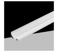 5PZ PROFILO ALLUMINIO LINEA D'ANGOLO CON COPERTURA OPACA PER STRISCIA LED 10MM B
