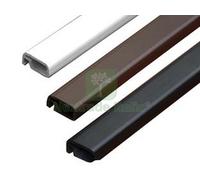 5PZ PROFILO IN PVC PER ZANZARIERA LINEA C BIANCO: