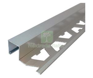5PZ PROFILO JOLLY ALUSQUARE ARCANSAS ALLUM ARGENTO LUX MM 10X27 H.CM 250: