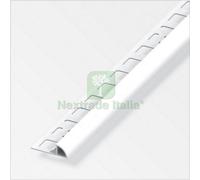 5PZ PROFILO JOLLY PVC 8X2,5 BIANCO: