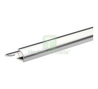 5PZ PROFILO JOLLY RONDALU ARCANSAS ALLUM ARGENTO LUX MM 10X24 H.CM 250: