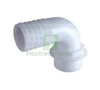 5PZ RACCORDO IN NYLON CURVO 90° PORTAGOMMA M 1" X DN Ø MM.25 1":