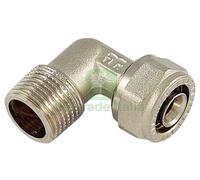 5PZ RACCORDO PER TUBO MULTISTRATO CURVO MASCHIO MIS. 16X3 4: