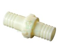 5PZ RACCORDO RIPARATORE GIUNTATUBO NYLON 3 PEZZI MM 40X40: