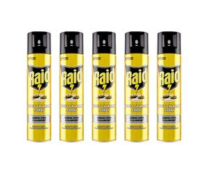 5pz RAID Vespe e Calabroni Insetticida spray 400ml