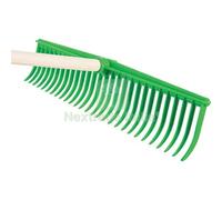 5PZ RASTRELLONE PP ERBA 004CU STEA DENTI CURVI 28 CM 56 O.CONICO MM 26: