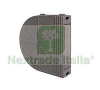 5PZ SCATOLA AVVOLGITORI IN PLASTICA INTERFORO CM.18,5 DIM.INGOMBRO CM.20,5X4,5X: