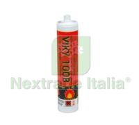 5PZ SIGILLANTE PER ALTE TEMPERATURE (1600°) IN CARTUCCIA GR.500 COLORE NERO: