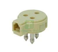 5PZ SPINA TELEFONICA DUPLICATORE TRIPOLARE CON PRESA PLUG 6 2: