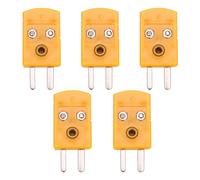 5Pz Spina Termocoppia Sensore Di Temperatura Tipo K Circuiti RTD Giallo H1C2