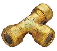 5PZ TEE OTTONE TRE BICONI 12X1 2 PESANTI: