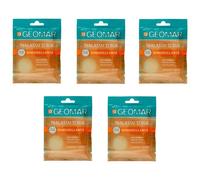 5pz Thalasso scrub rimodellante Geomar sale marino + olio di caffè monodose 85g