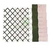 5PZ TRALICCI IN PLASTICA PER RAMPICANTI COLORE BIANCO MT.2X1: