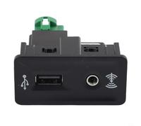 5Q0035726E per CARPLAY connettore verde con cavo, modulo di controllo interfaccia multimediale, interruttore AUX USB per Golf 7 (interruttore usb+aux)