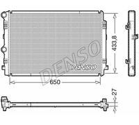 5Q0121251EQ Radiatore Motore per SEAT LEON (ST - SC) - TARRACO NUOVO DENSO