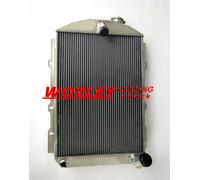 5ROW ALUMINUM RADIATOR FOR CHEVY HOT/STREET ROD 6 CYL. W/TRANNY COOLER 1938 MT