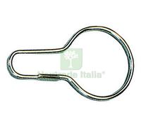 5SCATOLE SC ANELLI SAGOMATO NICHELATO A PRESSIONE N.2 (PZ.10):