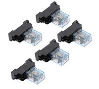 5set 12V 24V 36V 110V 220V 10A Relè di potenza bobina DPDT HH62P HHC68A-2Z con base presa(5V)