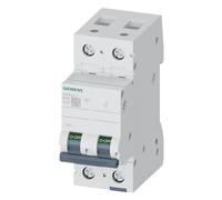 SIEMENS INTERRUTTORE MAGNETOTERMICO MODULARE 6KA 2P 20A 5SL6220-7 5SL62207BB
