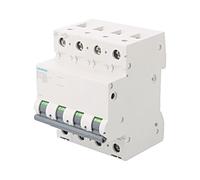5SL6616-6 Interruttore di sovracorrente 400VAC lNomin: 16A Poli: 3+N DIN Cara...
