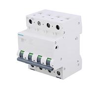 5SL6632-7 Interruttore di sovracorrente 400VAC lNomin: 32A Polo: 3+N DIN Cara...