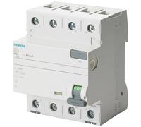 5SV3 40A/ 100MA/A 4P INTERRUTTORE DIFFERENZIALE 40A 5SV3444-6