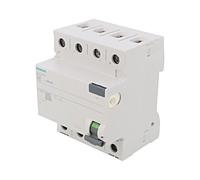 5SV4344-0 Interruttore LCD Denominazione: 40A IDiff: 30mA Polo: 3+N 230/400VA...