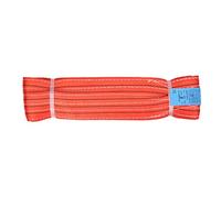 5T Lifting Sling Double Eye | 3 - Meter / 9.8ft Polyester Flat Hoisting Strap | Industrial Sewn Strap for Secure Robust Lifting/Workshop/Construction