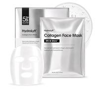 5th Glow Hydralyft - Maschera viso al collagene con acido ialuronico e niacinamide, idratazione profonda, anti-età e rassodante per una pelle radiosa
