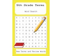 5th Grade Terms: Word Searches with 5th Grade Terms for studying, word retention, and spelling accuracy |6x9 inches, 110 pages |50+ Puzzles ... Gift for Students, Teachers , Homeschoolers