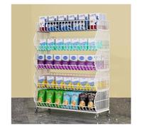 5Tierack Display Rack per marketsRetail Marketing Stand per Chips & BevesStore Scaffalatura per prodotto ottimale Visibili e