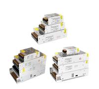 5V 12V 24V LED Power Supply AC 110V 220V to DC 5V 12V 24V LED Strip Light 12 Volt Switch Adapter Driver Electronic Transformer(5V 5A 75W)