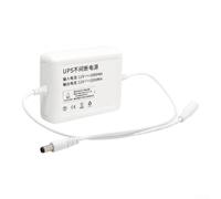 5V 12V UPS per il bianco di sostegno dell'ABS del gruppo di continuità 2000mA della batteria