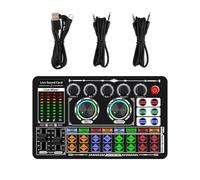 5V 1A F999 Corpo della scheda audio dal vivo Built-in Effetti sonori ricchi Riduzione del rumore con un pulsante BT Accompagnamento Wireless