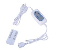 5V 2A Telecomando Cavo di Estensione USB Cavo di Alimentazione Con Pulsante di Commutazione 2-12 Ore Temporizzazione 4 Velocità Regolare USB Remote Control Timing Line