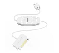5V 3pin ARGB Controller SATA Power Supply RGB Controller 3PIN Hub Suitable for Computer CPU Case Cool Fan LED Light Radiator(White)