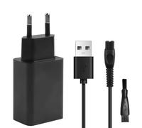 5V Caricabatterie Rasoio Elettrico per Philips Norelco OneBlade 360 QP2724 QP2720 QP2824 QP2734 QP4631 MG7910 MG5910 MG9510 PQ888 PQ889 Regolabarba Caricatore Cavo Ricarica USB Alimentatore