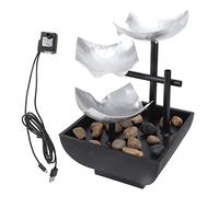 5V Fontana di Acqua Ornamento Giardino Roccioso Acqua Che Scorre Decorazione Desktop di Casa Ornamento Fontana Porta USB