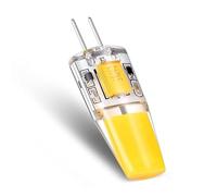 5W GY6.35 LED Lampadine In Cristallo Di Silicone AC/DC 12V 1508 Nessuno Sfarfallio Bianco Caldo Freddo Sostituisci Alogena 35W 2PCS,Luce Naturale,5W CA/CC 12V -1 Pz