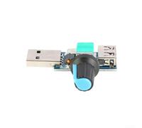 5W Per USB Fan Speed Controller Modulo con Vento Stepless e Regolazione del Volume per DC 4 Ventole 12V con Funzione Interruttore