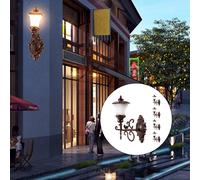 5x 1:87 Street Train Landscape Wall Lights LED Mini Architecture Accs